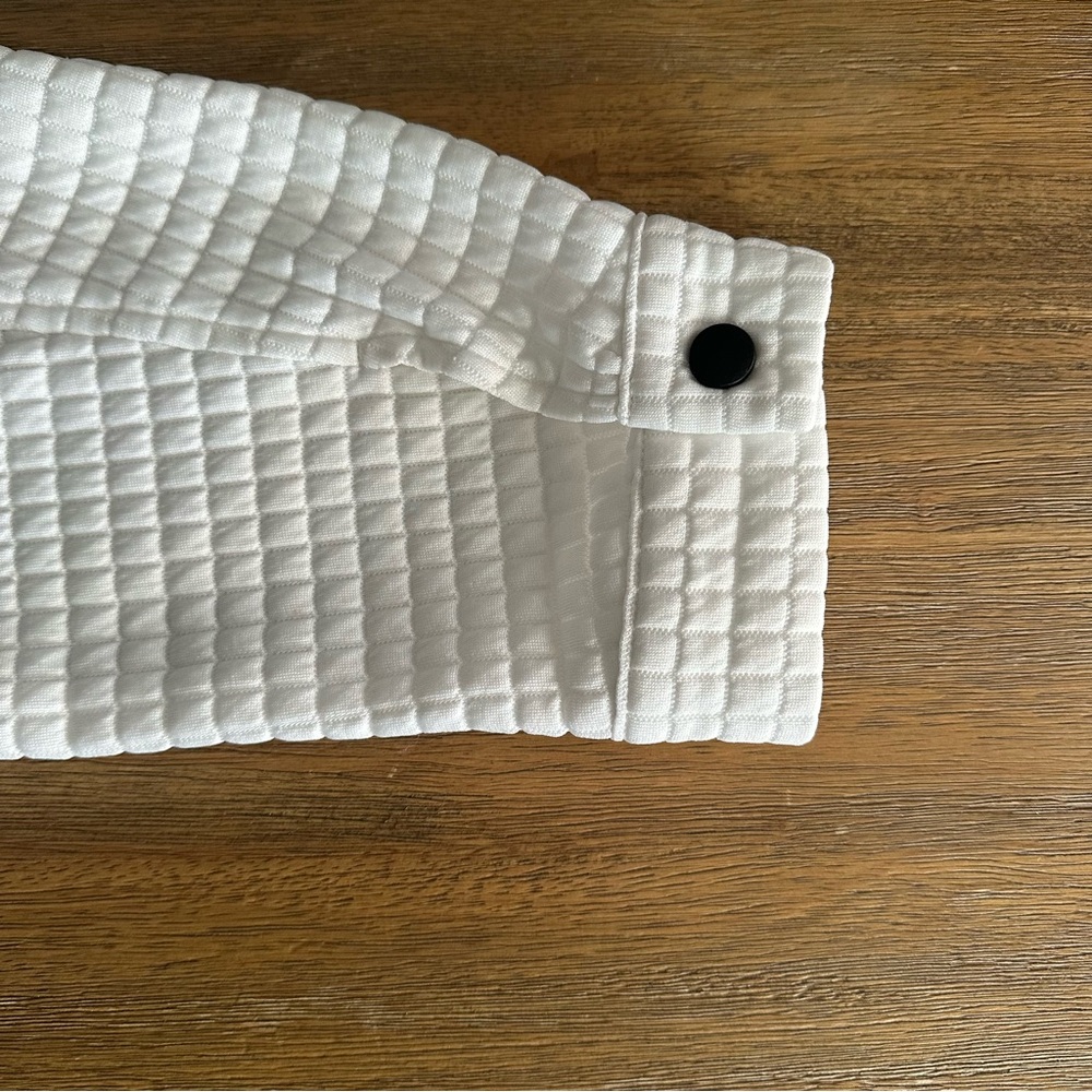 White Quilted Women’s shirt - Picture 9 of 9